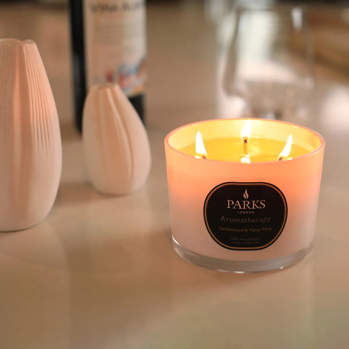 Embracing Tranquility Parks Candles Illuminating Moments