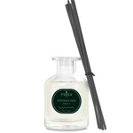 Parks diffuser bottle with black reeds on a white background