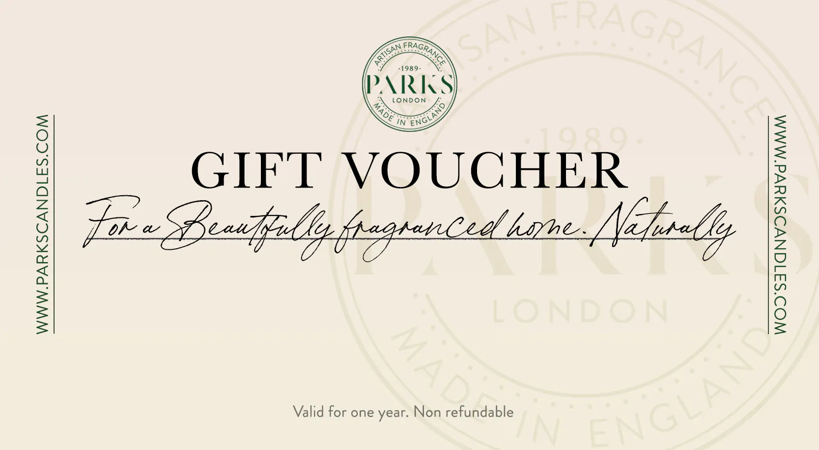 Parks Candles Gift Card